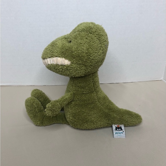 Jellycat London toothy T-Rex Dino plush stuffed children’s toy animal unisex - Picture 6 of 13